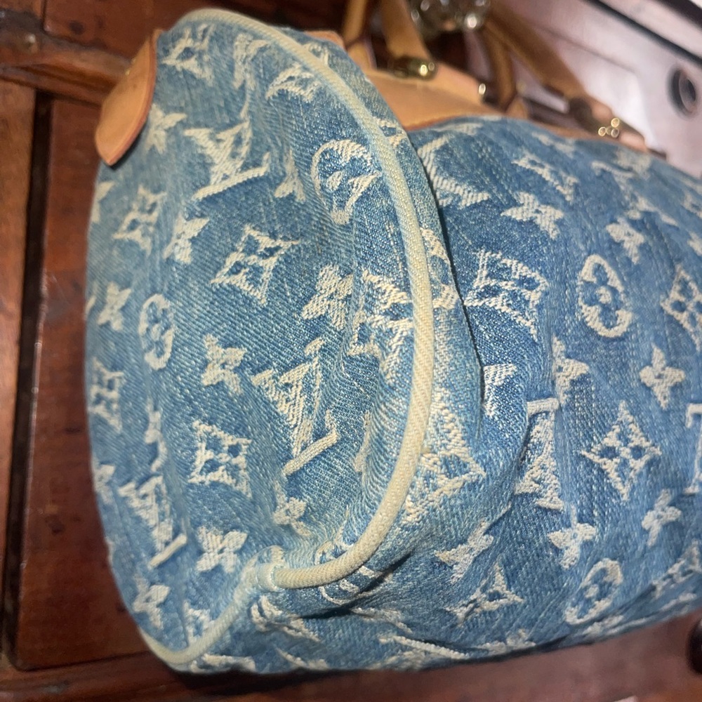 💕SOLD💕Louis Vuitton denim speedy - Picture 6 of 14
